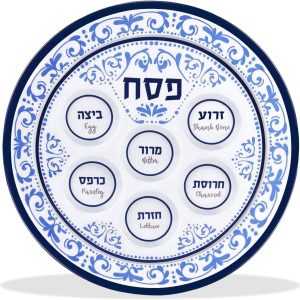 Piatto Seder di Pesach